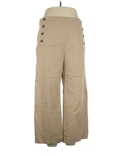 Pre-owned Ann Taylor Casual Pants In Tan