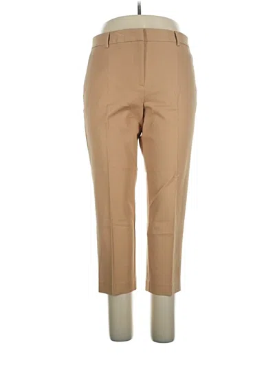 Pre-owned Ann Taylor Casual Pants In Tan