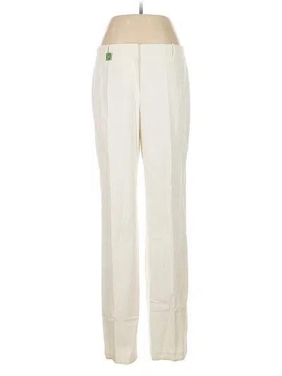 Pre-owned Ann Taylor Casual Pants In White
