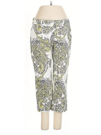 Pre-owned Ann Taylor Casual Pants In White