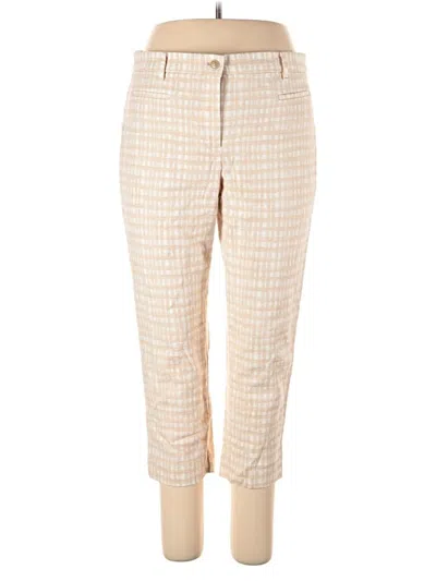 Pre-owned Ann Taylor Casual Pants In White