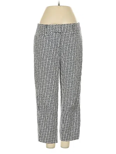 Pre-owned Ann Taylor Casual Pants In White