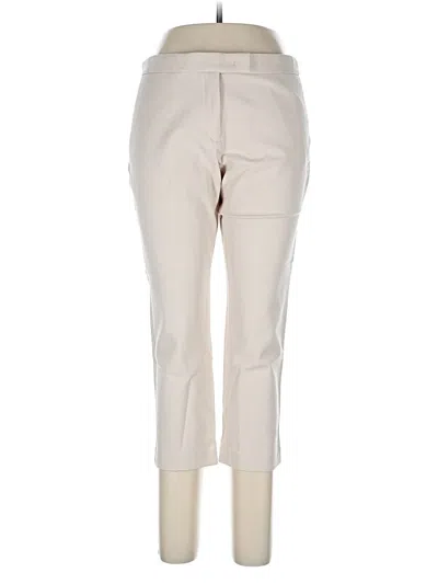 Pre-owned Ann Taylor Casual Pants In White