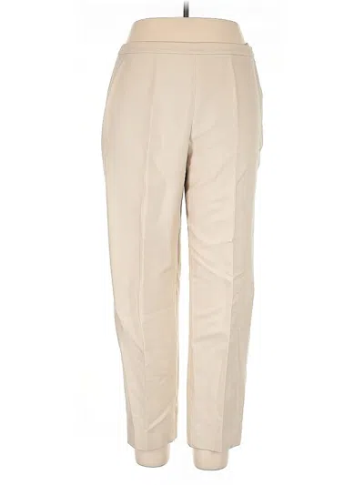 Pre-owned Ann Taylor Casual Pants In White