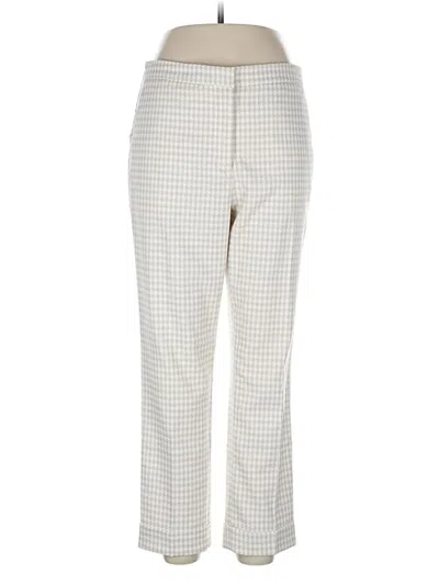 Pre-owned Ann Taylor Casual Pants In White