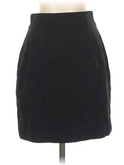 Pre-owned Ann Taylor Casual Skirt In Black