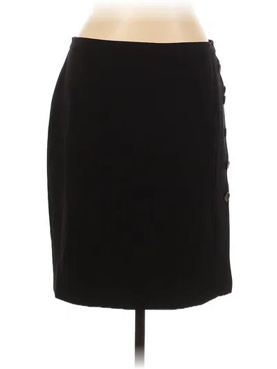 Pre-owned Ann Taylor Casual Skirt In Black