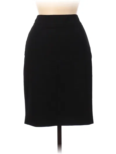 Pre-owned Ann Taylor Casual Skirt In Black