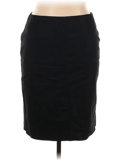Pre-owned Ann Taylor Casual Skirt In Black