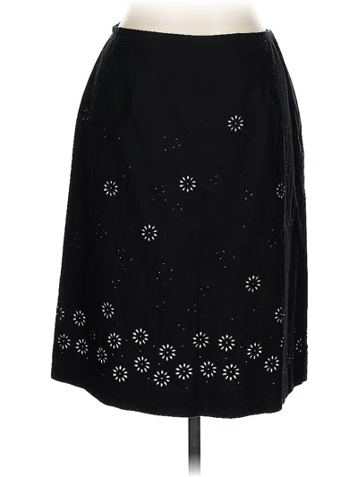 Pre-owned Ann Taylor Casual Skirt In Black