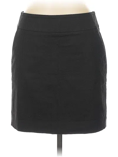 Pre-owned Ann Taylor Casual Skirt In Black