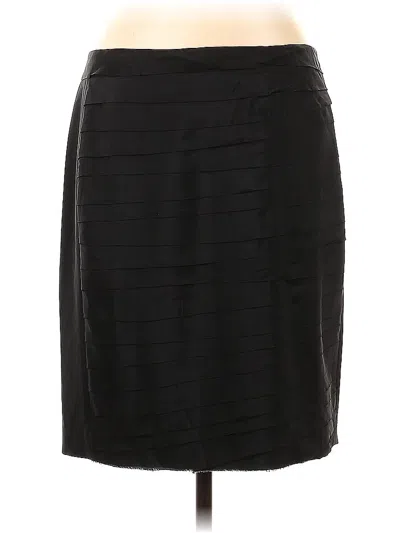 Pre-owned Ann Taylor Casual Skirt In Black