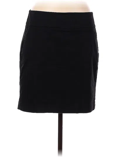 Pre-owned Ann Taylor Casual Skirt In Black