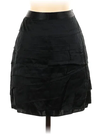 Pre-owned Ann Taylor Casual Skirt In Black