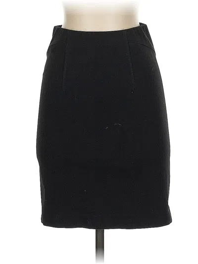Pre-owned Ann Taylor Casual Skirt In Black