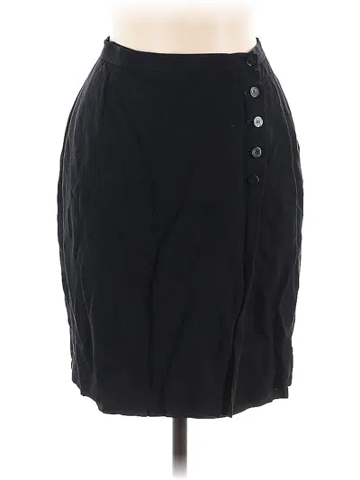Pre-owned Ann Taylor Casual Skirt In Black