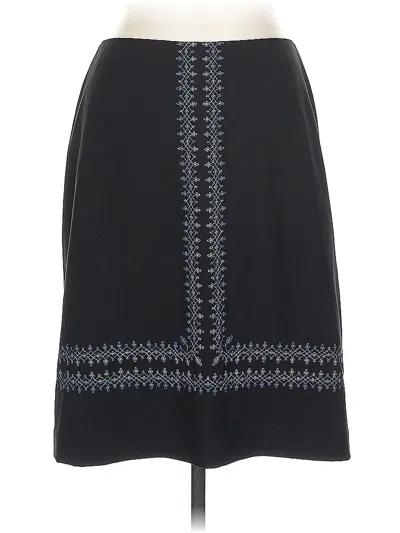 Pre-owned Ann Taylor Casual Skirt In Black