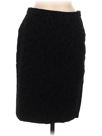 Pre-owned Ann Taylor Casual Skirt In Black