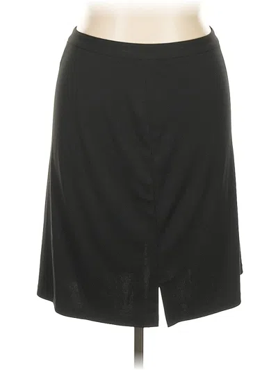 Pre-owned Ann Taylor Casual Skirt In Black