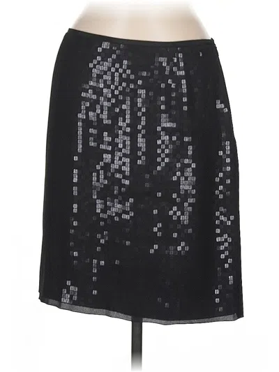 Pre-owned Ann Taylor Casual Skirt In Black