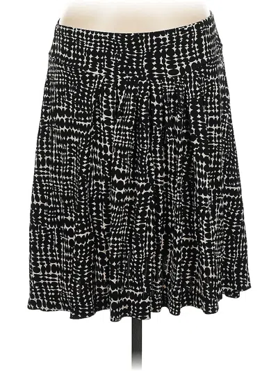 Pre-owned Ann Taylor Casual Skirt In Black