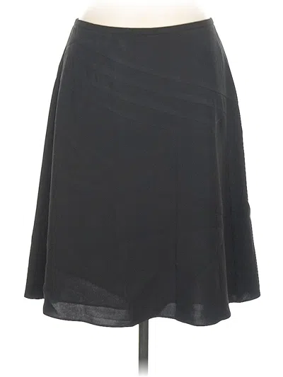 Pre-owned Ann Taylor Casual Skirt In Black