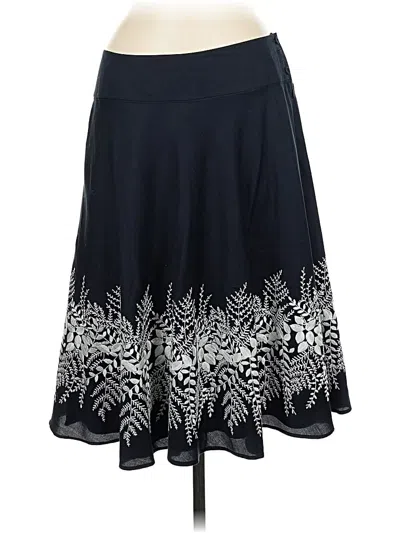 Ann Taylor Casual Skirt In Black