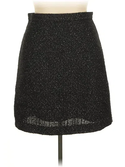 Pre-owned Ann Taylor Casual Skirt In Black