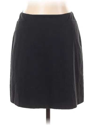 Pre-owned Ann Taylor Casual Skirt In Black