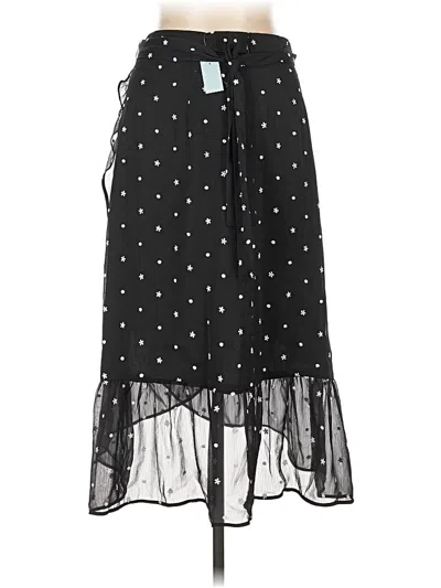 Pre-owned Ann Taylor Casual Skirt In Black