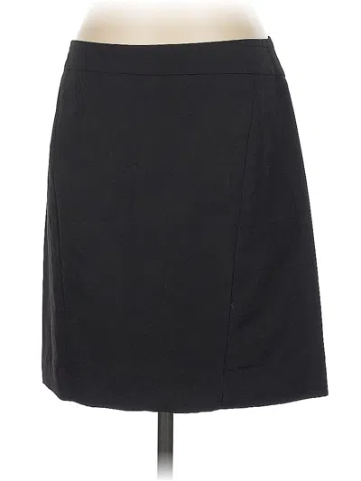 Pre-owned Ann Taylor Casual Skirt In Black