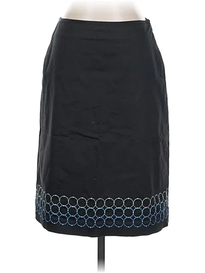 Pre-owned Ann Taylor Casual Skirt In Black