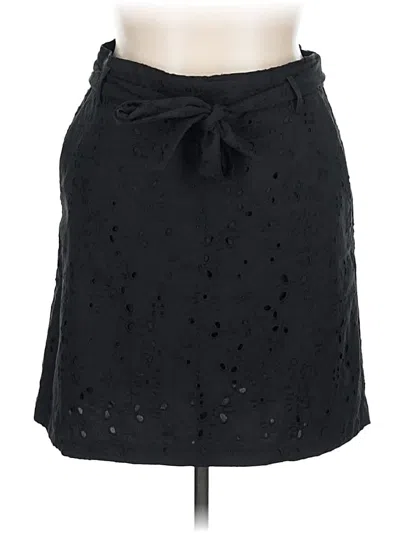 Pre-owned Ann Taylor Casual Skirt In Black