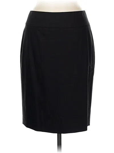 Pre-owned Ann Taylor Casual Skirt In Black