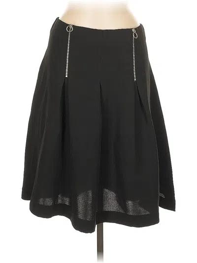 Pre-owned Ann Taylor Casual Skirt In Black