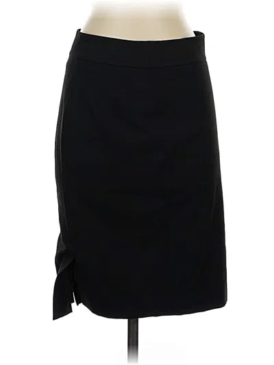 Pre-owned Ann Taylor Casual Skirt In Black