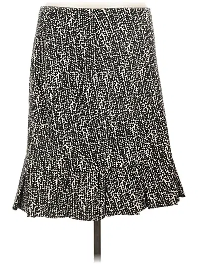 Pre-owned Ann Taylor Casual Skirt In Black