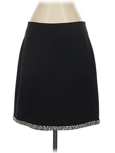 Ann Taylor Casual Skirt In Black