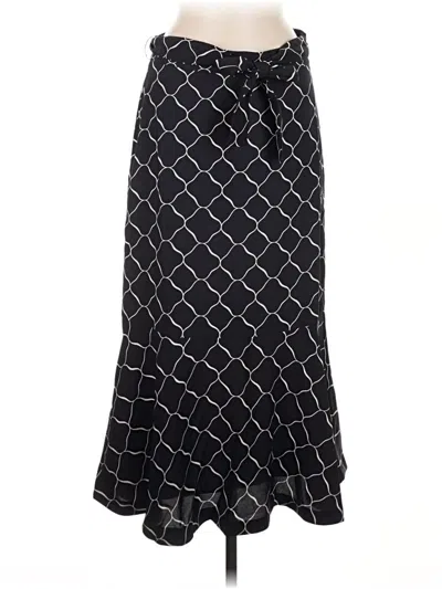 Ann Taylor Casual Skirt In Black