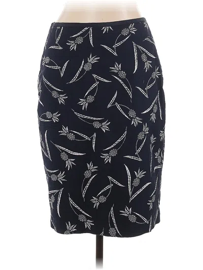 Pre-owned Ann Taylor Casual Skirt In Blue