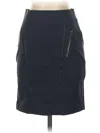 Ann Taylor Casual Skirt In Blue