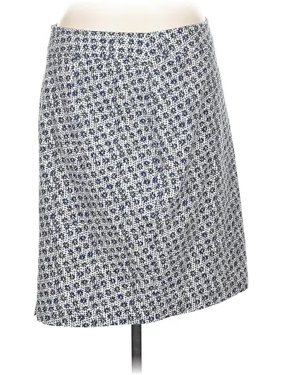 Pre-owned Ann Taylor Casual Skirt In Blue