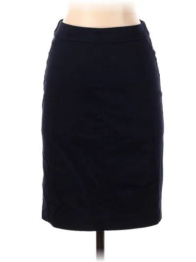 Pre-owned Ann Taylor Casual Skirt In Blue