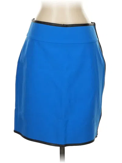 Pre-owned Ann Taylor Casual Skirt In Blue