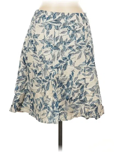 Pre-owned Ann Taylor Casual Skirt In Blue