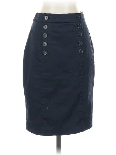 Pre-owned Ann Taylor Casual Skirt In Blue
