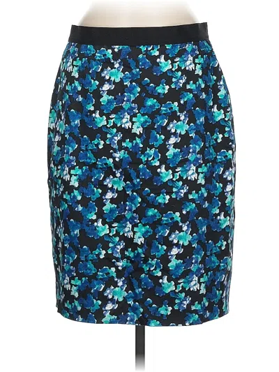 Pre-owned Ann Taylor Casual Skirt In Blue
