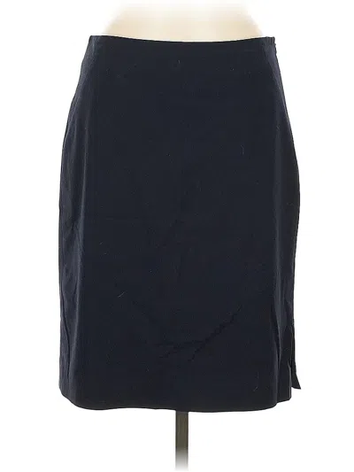 Pre-owned Ann Taylor Casual Skirt In Blue