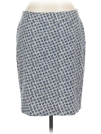 Pre-owned Ann Taylor Casual Skirt In Blue
