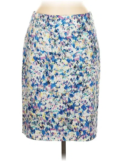 Pre-owned Ann Taylor Casual Skirt In Blue